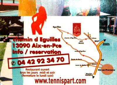 Le tennis Part