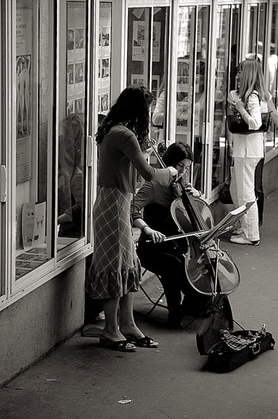 Musiciennes à Aix en Provence