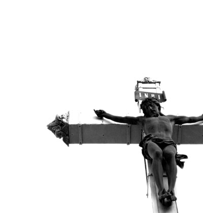 Christ en noir et Blanc